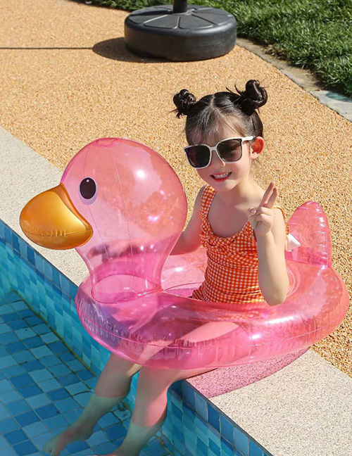Pvc Transparent Duck Swimming Seat