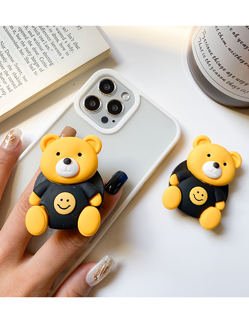 Soporte Airbag Para Teléfono Móvil Smiley Bear