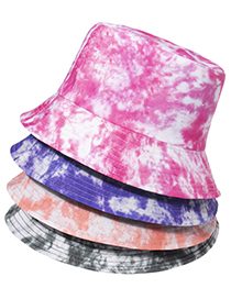 Sombrero De Pescador Con Sombrilla Y Protector Solar Tie-dye
