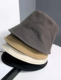 Sombrero De Pescador Con Protector Solar De Color Sólido Shade