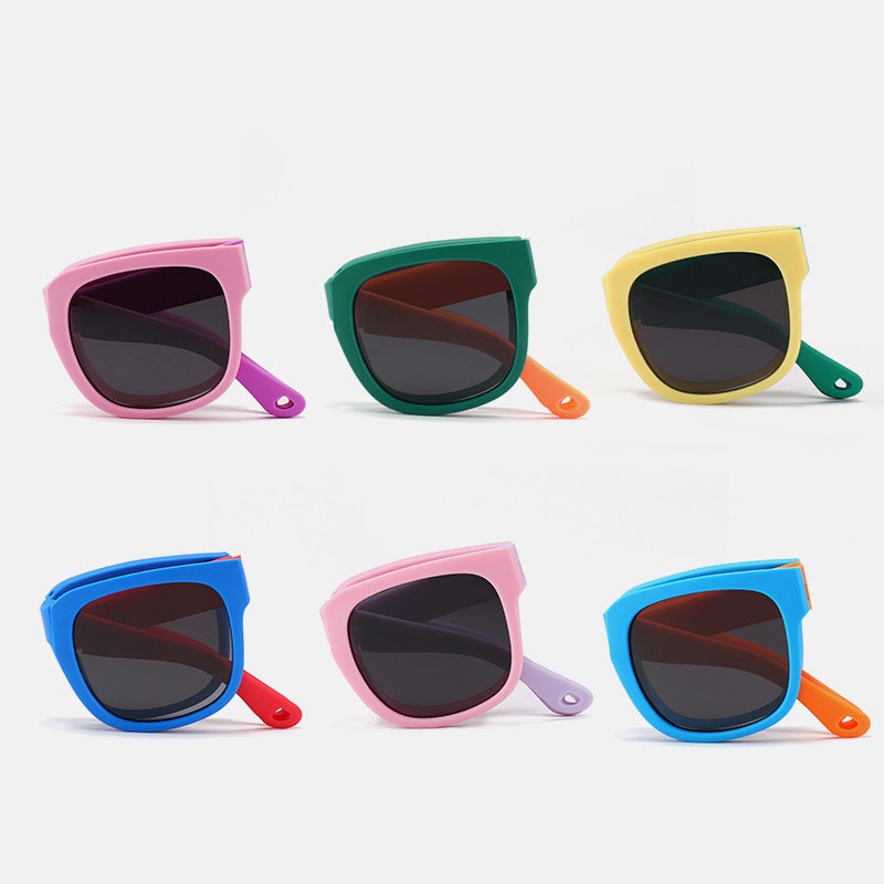 Gafas De Sol Plegables Cuadradas Para Niños