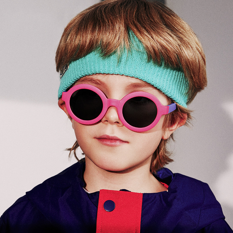 Gafas De Sol Con Montura Redonda Para Niños