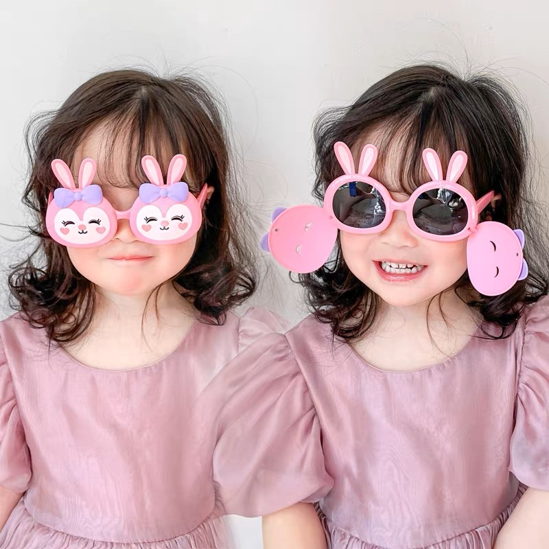 Gafas De Sol Plegables Con Forma De Conejo Para Niños