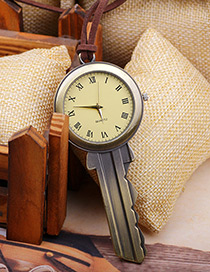 Retro Collar Decorado Con Reloj De Bolsillo