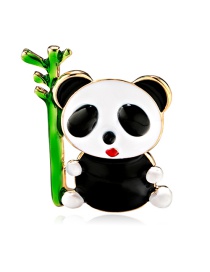 Broche De Aleación Panda Goteo