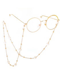 Cadena De Suéter De Perlas Con Cuentas Gafas Cadena Dos Modelos