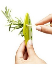 Fashion Green Vegetable Plastic Leaf Peeler