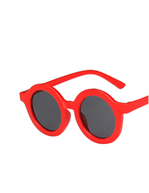 Gafas De Sol Redondas De Resina Para Niños Con Protección Uv