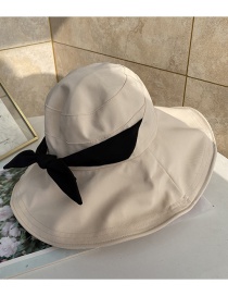 Sombrero De Pescador Con Sombrilla De Borde Ancho Fino Y Bowknot