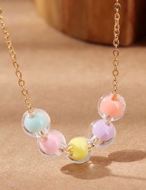 Resin Ball Necklace